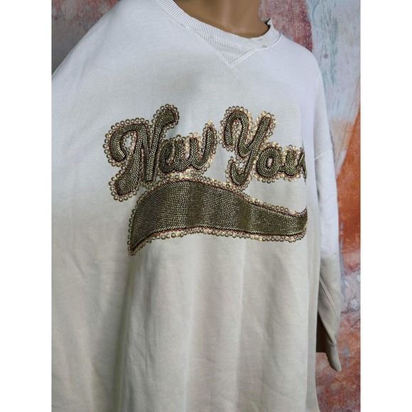 Free People Bali Drifter Sweatshirt $198 - Picture 5 of 7